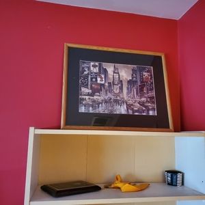 Picture of Times Square,rainy